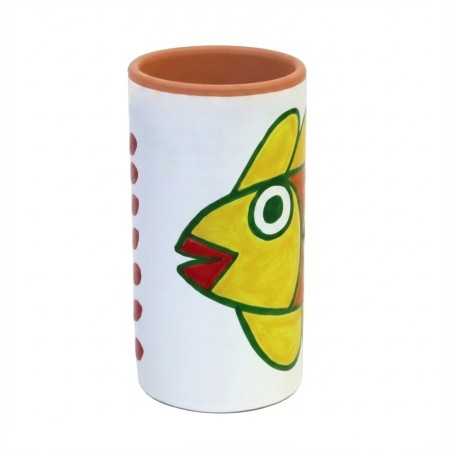 Wine kitchen utensil holder Panarea Ceramiche De Simone Wine kitchen utensil holder Panarea Ceramiche De Simone